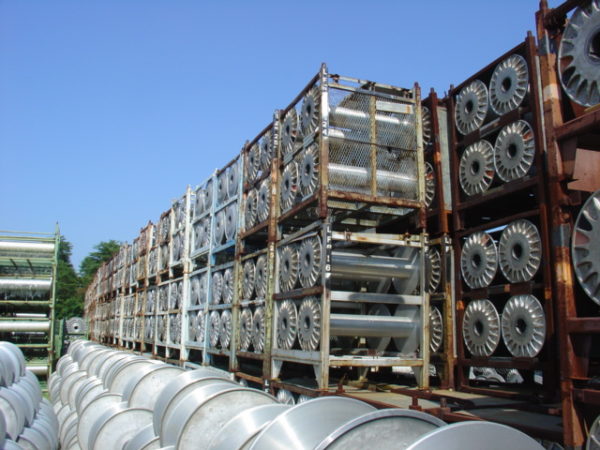 Used Pre-owned Beams sold by D&S International Warp Knitting Spare Parts and Machinery