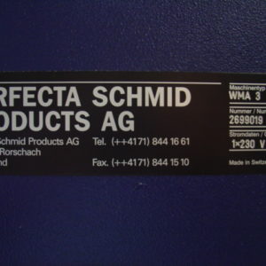 Used Pre-owned Perfecta Winder Model WMA-3 sold by D&S International Warp Knitting Spare Parts and Machinery