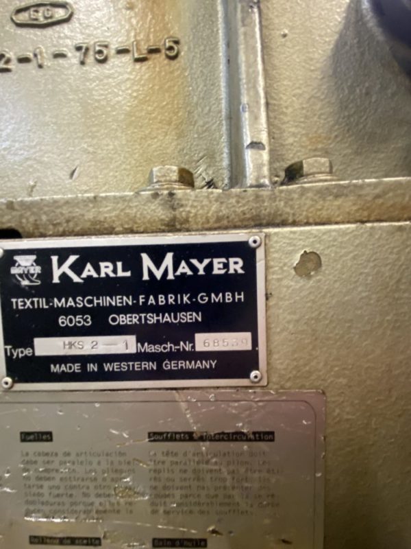 Karl Mayer HKS2-1 - Image 2